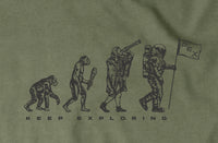 Green Keep Exploring Tee