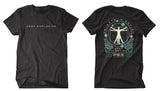 Black Objects in Motion Tee