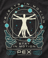 Black Objects in Motion Tee