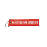 Remove Before Exploring Key Chain